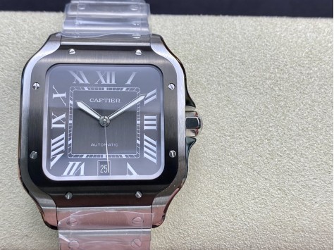 V6 Factory高仿卡地亞 山度士系列40MM 9015機芯複刻手錶  V6 Factory高仿卡地亞 山度士系列40MM 9015機芯複刻手錶