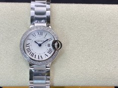 V6廠最新版V7版 一表一卡一編碼高仿卡地亞 藍氣球系列28mm瑞士057石英機芯複刻手錶  V6廠最新版V7版 一表一卡一編碼高仿卡地亞 藍氣球系列28mm瑞士057石英機芯複刻手錶