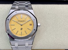 XF廠愛彼AP皇家橡樹15202 IP超薄“香槟金”限量发售39MM高仿手錶