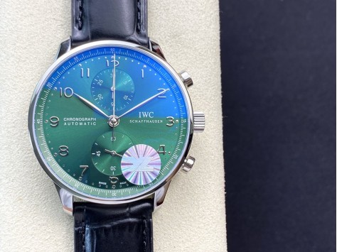 YL廠高仿萬國IWC 葡萄牙系列葡計透底150周年版本計時機芯40MM複刻手錶