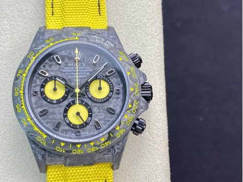 JH廠高仿勞力士碳纖維表殼宇宙計時迪通拿系列7750機芯40MM複刻手錶  JH廠高仿勞力士碳纖維表殼宇宙計時迪通拿系列7750機芯40MM複刻手錶