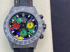 JH廠高仿勞力士碳纖維表殼宇宙計時迪通拿系列7750機芯40MM複刻手錶  JH廠高仿勞力士碳纖維表殼宇宙計時迪通拿系列7750機芯40MM複刻手錶