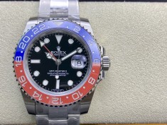 VR Factory廠高仿勞力士格林尼治GMT系列百事/可樂圈3186機芯40MM複刻手錶