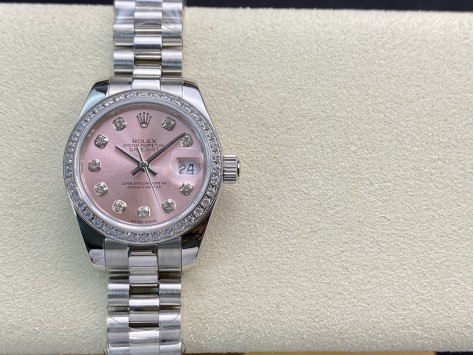 WF廠高仿勞力士女裝日誌型2671機芯28㎜日誌型279174-0009複刻手錶  WF廠高仿勞力士女裝日誌型2671機芯28㎜日誌型279174-0009複刻手錶