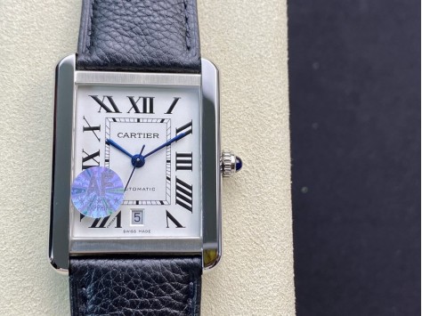 AF廠高仿卡地亞坦克系列W5200027腕表2892機械機芯31MM複刻手錶 AF廠高仿卡地亞坦克系列W5200027腕表2892機械機芯31MM複刻手錶