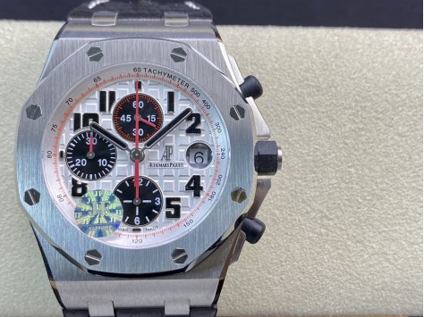 JF廠愛彼ap26470 陶瓷按鈕 搭載復刻原版3126全自動計時機芯 12位小秒42MM複刻手錶  JF廠愛彼ap26470 陶瓷按鈕 搭載復刻原版3126全自動計時機芯 12位小秒42MM複刻手錶