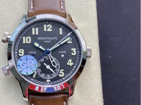 GR工廠 最新V2升級版 PP百達翡麗 時區功能ref.5524 Calatrava飛行家旅行時間腕表 GR工廠 最新V2升級版 PP百達翡麗 時區功能ref.5524 Calatrava飛行家旅行時間腕表