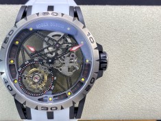 BBR廠勁爆黑羅傑杜彼鈦金屬陀飛輪.型號:RDDBEX0549搭載海鷗定制RD505SQ手動上鏈機芯45mm複刻手錶  BBR廠勁爆黑羅傑杜彼鈦金屬陀飛輪.型號:RDDBEX0549搭載海鷗定制RD505SQ手動上鏈機芯45mm複刻手錶