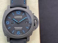 VS廠高仿沛納海 Pam1661 廬米諾系列PAM1661碳纖維殼44MM複刻手錶  VS廠高仿沛納海 Pam1661 廬米諾系列PAM1661碳纖維殼44MM複刻手錶