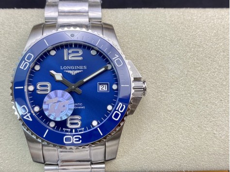 ZF廠浪琴康卡斯水中霸主2824機械機芯41MM複刻手錶 ZF廠浪琴康卡斯水中霸主2824機械機芯41MM複刻手錶