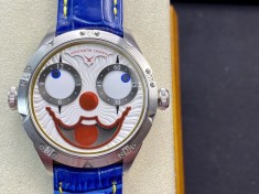 TW廠俄羅斯小丑【最高版本V3S真功能快調月相，一個月走一圈】與原版同步高仿手錶
