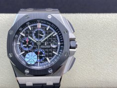 JF廠愛彼AP26400SO 陶瓷按鈕 搭載復刻原版CaL. 3126全自動計時機芯複刻手錶  JF廠愛彼AP26400SO 陶瓷按鈕 搭載復刻原版CaL. 3126全自動計時機芯複刻手錶