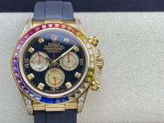 高仿勞力士Rolex全新彩虹圈迪通拿Daytona配7750機芯40MM複刻手錶