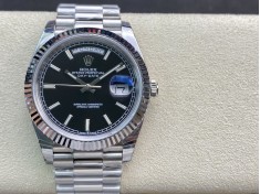 EW Factory廠V2升級版高仿勞力士Rolex星期日志型3255機芯40mm終極版複刻手錶