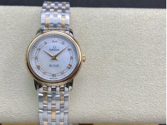 ZF廠高仿歐米茄 女 蝶飛石英系列腕表 1376石英機芯27MM複刻手錶