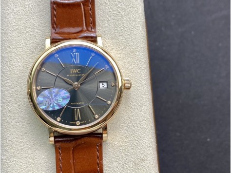 MKS廠IWC萬國 女表 波濤菲諾 系列9015機芯37MM複刻手錶  MKS廠IWC萬國 女表 波濤菲諾 系列9015機芯37MM複刻手錶