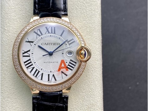 V6廠一表一卡一碼V7版高仿卡地亞 雙排鑽玫瑰金色 藍氣球系列2824機芯42MM複刻手錶 V6廠一表一卡一碼V7版高仿卡地亞 雙排鑽玫瑰金色 藍氣球系列2824機芯42MM複刻手錶