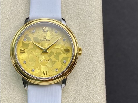 3S廠SSS廠高仿歐米茄 女碟飛系列典雅系列原廠4061機芯33MM複刻手錶