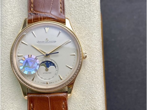 AZ廠複刻積家 鑽圈款 月相大師系列Q1368420月相腕表CAL.925型機芯39MM高仿手錶 AZ廠複刻積家 鑽圈款 月相大師系列Q1368420月相腕表CAL.925型機芯39MM高仿手錶