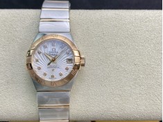 SSS廠 3S出品高仿OMEGA歐米茄 女 星座系列腕表搭載8520機芯27MM複刻手錶