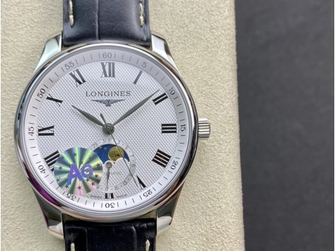 AG廠高仿浪琴月相名匠系列L2.909.4.78.3定制版L899機芯複刻手錶 AG廠高仿浪琴月相名匠系列L2.909.4.78.3定制版L899機芯複刻手錶