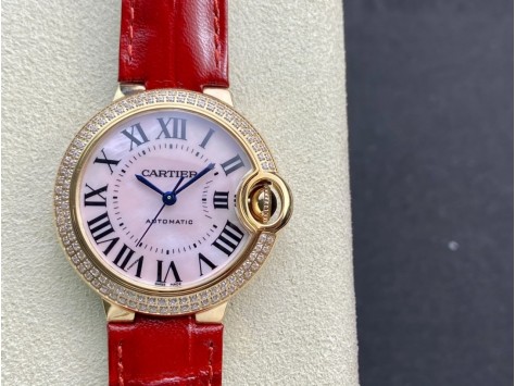 3K-Factory高仿卡地亞藍氣球全自動機械機芯33mm複刻手錶 3K-Factory高仿卡地亞藍氣球全自動機械機芯33mm複刻手錶