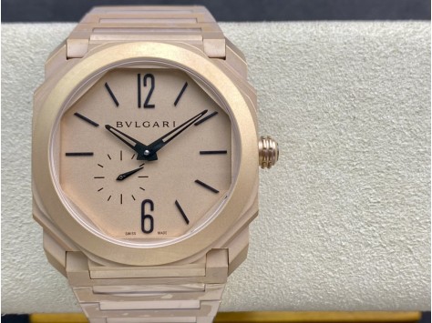 BV廠高仿寶格麗2018新款OCTO Finissimo魅力男士自製Calibre BVL 138機芯41毫米複刻手錶