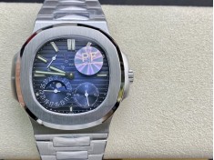 PF廠高仿百達翡麗5712運動優雅系列Cal.240PS IRM C RU珍珠陀機芯40MM複刻精仿手錶  PF廠高仿百達翡麗5712運動優雅系列Cal.240PS IRM C RU珍珠陀機芯40MM複刻精仿手錶