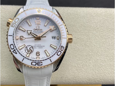 VS 廠精仿歐米茄海馬600海洋宇宙600米39.5 MM白陶瓷 複刻手錶