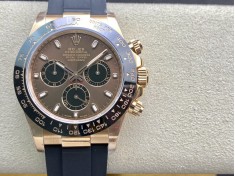 N廠高仿勞力士玫陶迪迪通拿超級4130機芯40MM複刻手錶