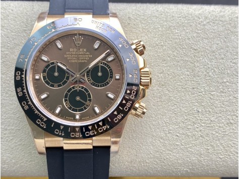 N廠高仿勞力士玫陶迪迪通拿超級4130機芯40MM複刻手錶  N廠高仿勞力士玫陶迪迪通拿超級4130機芯40MM複刻手錶