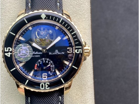 JB廠寶珀陀飛輪動能顯示五十尋系列終極版5025-1530-52真陀飛輪複刻手錶