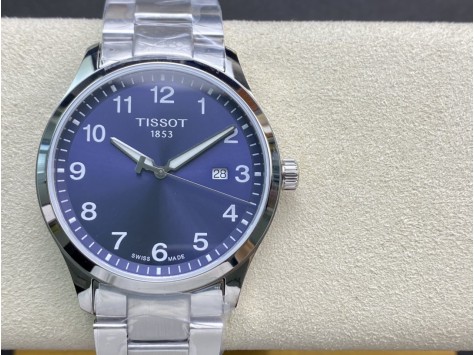 原單天梭T116系列T116.410.11.047.00尺寸42mm瑞士石英機芯高仿手錶
