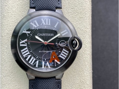 V6 Factory高仿卡地亞CARTIER與Bamford Watch Department聯手合作藍氣球黑騎士複刻手錶  V6 Factory高仿卡地亞CARTIER與Bamford Watch Department聯手合作藍氣球黑騎士複刻手錶