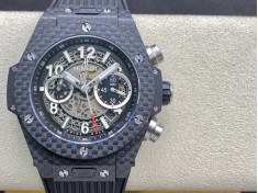 HB Factory高仿宇舶HUBLOT恒寶BIG BANG系列UNICO碳纖維45MM大爆炸 411.OX.1180.RX.1704 複刻腕表  HB Factory高仿宇舶HUBLOT恒寶BIG BANG系列UNICO碳纖維45MM大爆炸 411.OX.1180.RX.1704 複刻腕表