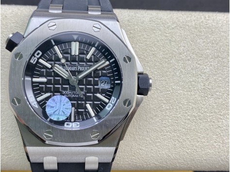 JF廠標杆神器高仿愛彼AP皇家橡樹離岸型"15710"背透系列複刻手錶 JF廠標杆神器高仿愛彼AP皇家橡樹離岸型"15710"背透系列複刻手錶