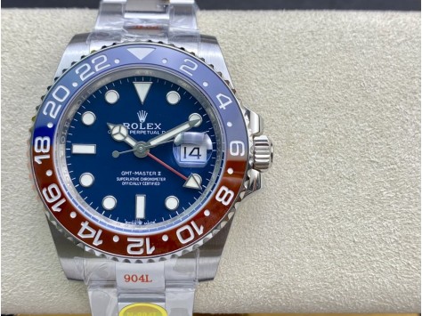 N廠手錶重大突破 再造巔峰高仿勞力士 格林尼治(可口可樂)一體成行紅藍陶瓷圈複刻手錶 N廠手錶重大突破 再造巔峰高仿勞力士 格林尼治(可口可樂)一體成行紅藍陶瓷圈複刻手錶