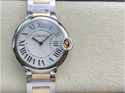 V6廠V7版一表一卡一碼高仿卡地亞藍氣球系列36mm 搭載石英機芯複刻手錶  V6廠V7版一表一卡一碼高仿卡地亞藍氣球系列36mm 搭載石英機芯複刻手錶