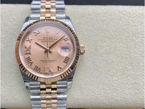 EW Factory高仿勞力士Rolex原版開模36MM装3235自動機械機芯日誌型系列126233複刻手錶