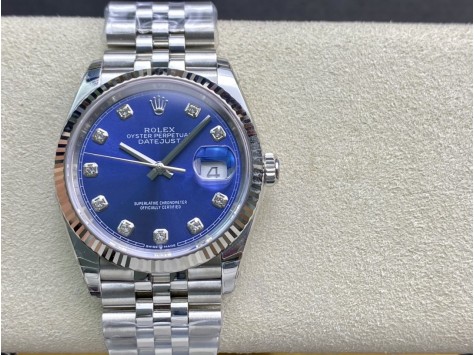 EW Factory高仿勞力士Rolex原版開模36MM装3235自動機械機芯日誌型系列126233複刻手錶