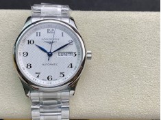 KY出品高仿浪琴名匠雙日曆系列2836機芯38.5MM複刻手錶  KY出品高仿浪琴名匠雙日曆系列2836機芯38.5MM複刻手錶