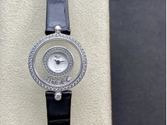 高仿蕭邦-Chopard透明滾珠快樂鑽HAPPY DIAMONDS系列複刻手錶