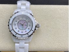 TW 香奈儿CHANEL·J12·新款33mm 无历12钻石刻度贝壳盘 瑞士石英机芯  TW 香奈儿CHANEL·J12·新款33mm 无历12钻石刻度贝壳盘 瑞士石英机芯