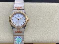 GF廠高仿歐米茄第五代星座系列25mm瑞士石英女士複刻腕表  GF廠高仿歐米茄第五代星座系列25mm瑞士石英女士複刻腕表