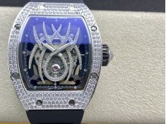 理查德米勒 Richard Mille 蜘蛛 RM19-01搭載原裝進口機械鑲滿鑽複刻手錶  理查德米勒 Richard Mille 蜘蛛 RM19-01搭載原裝進口機械鑲滿鑽複刻手錶