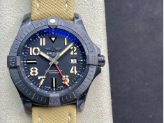 GF新品百年靈復仇者雙時區自動機械腕表45夜間任務版（Avenger Automatic GMT 45 Night Mission）複刻手錶