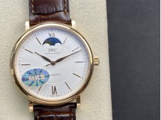 MKS FACTORY 高仿手錶萬國IWC波濤菲諾系列月相自動腕表複刻仿表