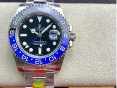 仿表N廠手錶V11版勞力士GMT格林尼治黑圈及藍黑圈升級版複刻手錶