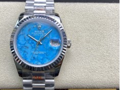 仿表稀缺款RXW廠高仿勞力士日誌型（DAY-DATE）36mm有星期雙曆跟單曆複刻手錶