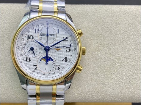 YL廠浪琴名匠八針L2.773.4.78.6月相複刻手錶  YL廠浪琴名匠八針L2.773.4.78.6月相複刻手錶